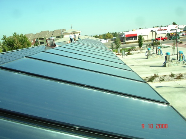 On roof length